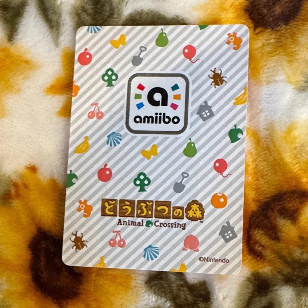 Nintendo Animal Crossing Amiibo Card - Orange